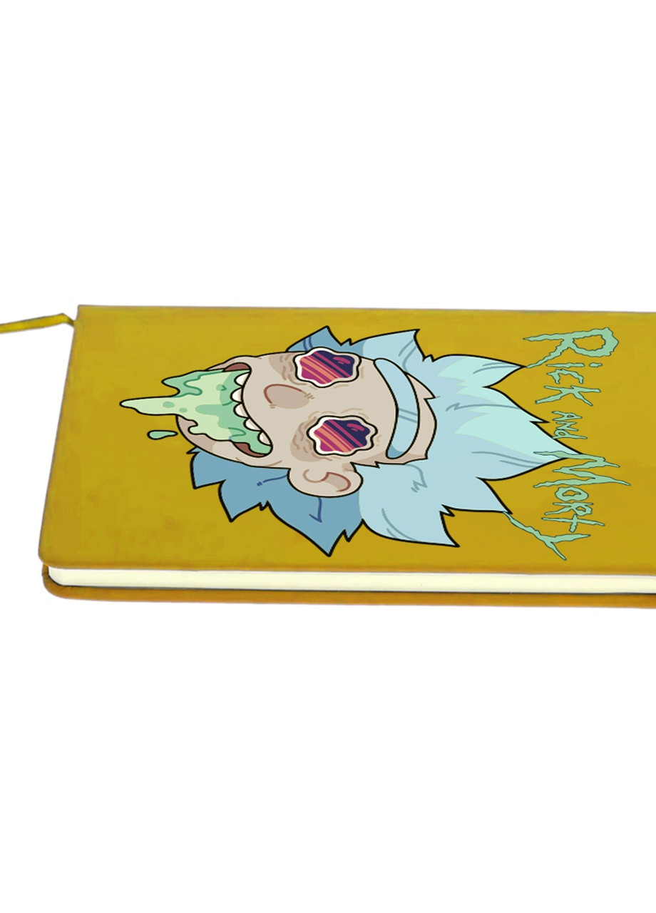 Блокнот А5 Морті Сміт Рік та Морті (Morty Smith Rick and Morty) Жовтий (92228-2945-SY) MobiPrint (257324599)