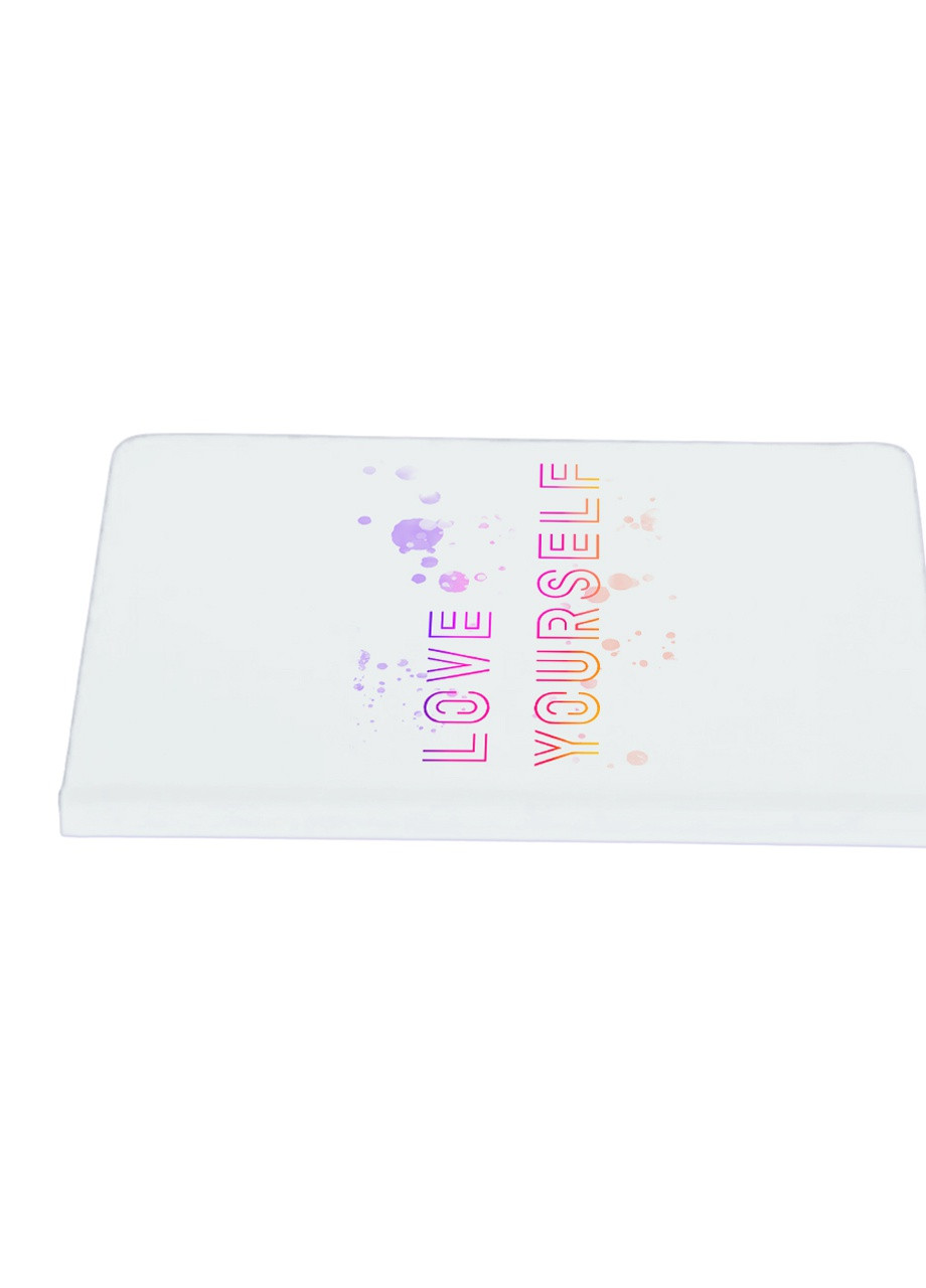 Блокнот А5 БТС Love yourself (BTS) Білий (92228-3276-WT) MobiPrint (257328492)