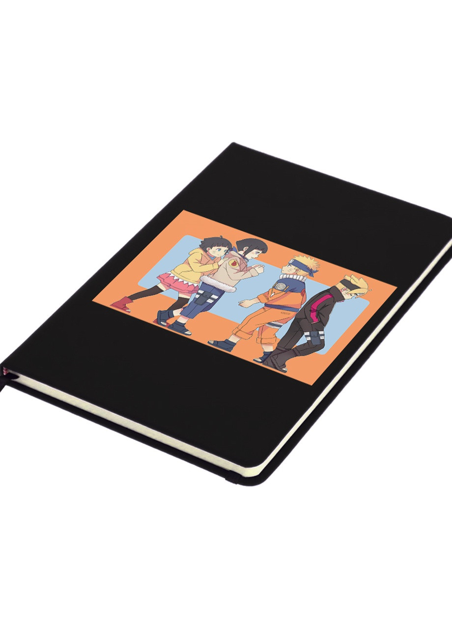 Блокнот А5 Наруто (Naruto) Черный (92228-3094-BK) MobiPrint (257325078)