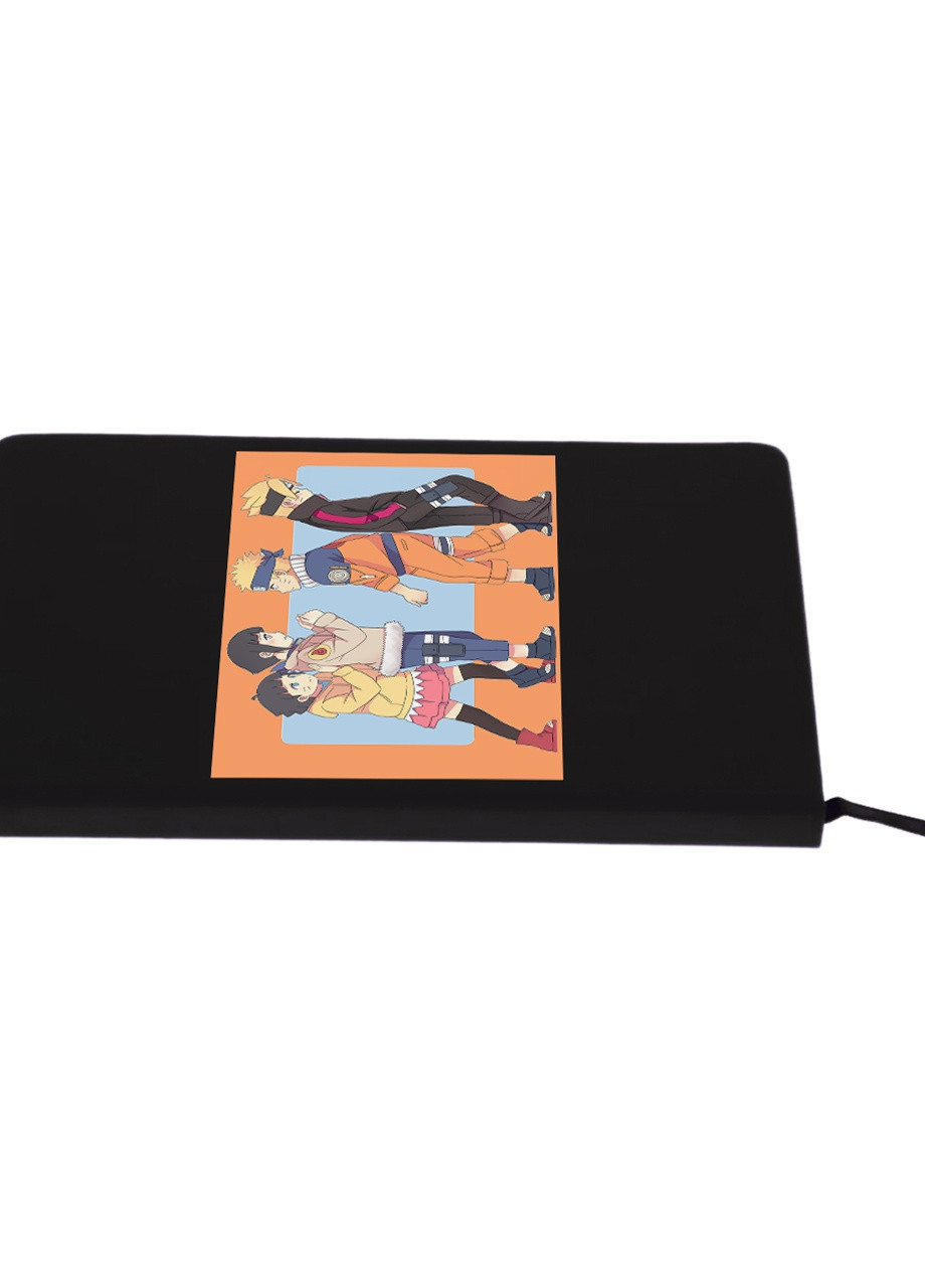 Блокнот А5 Наруто (Naruto) Черный (92228-3094-BK) MobiPrint (257325078)