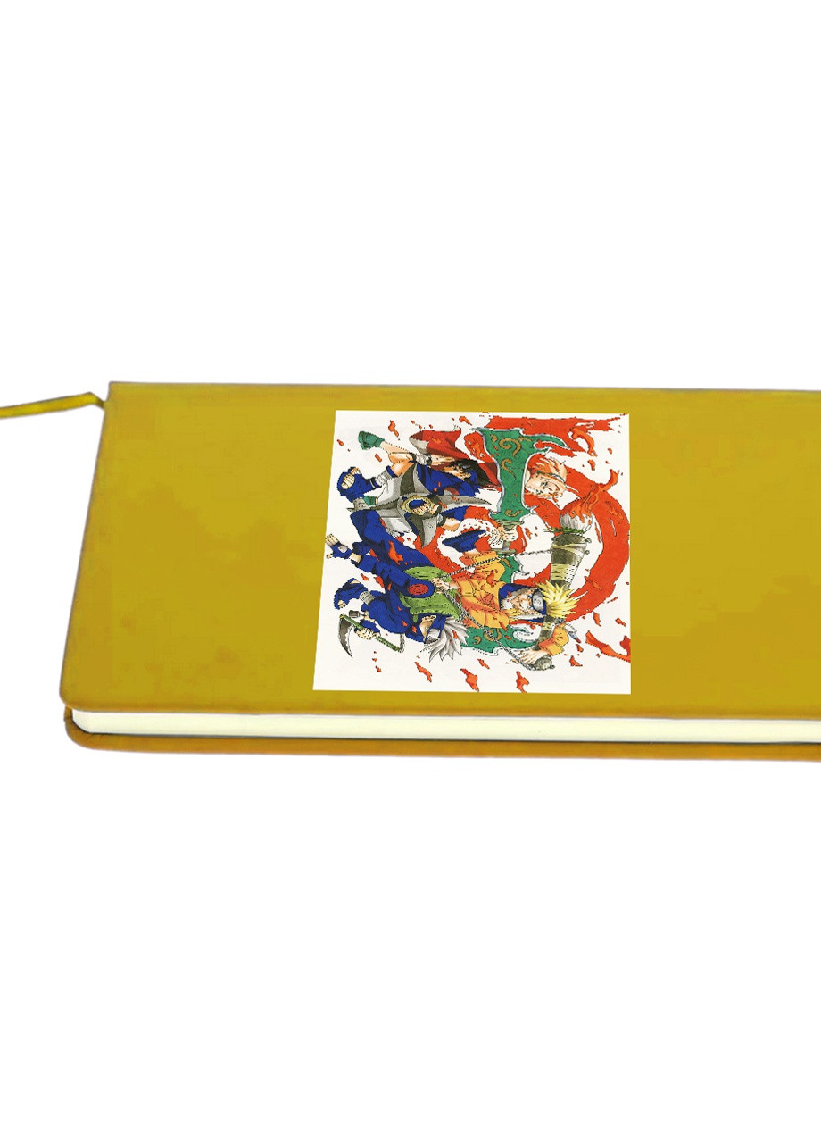 Блокнот А5 Наруто (Naruto) Желтый (92228-3111-SY) MobiPrint (257325121)