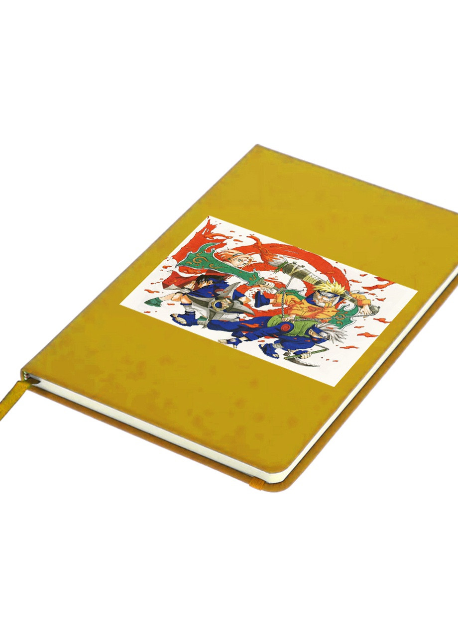 Блокнот А5 Наруто (Naruto) Желтый (92228-3111-SY) MobiPrint (257325121)