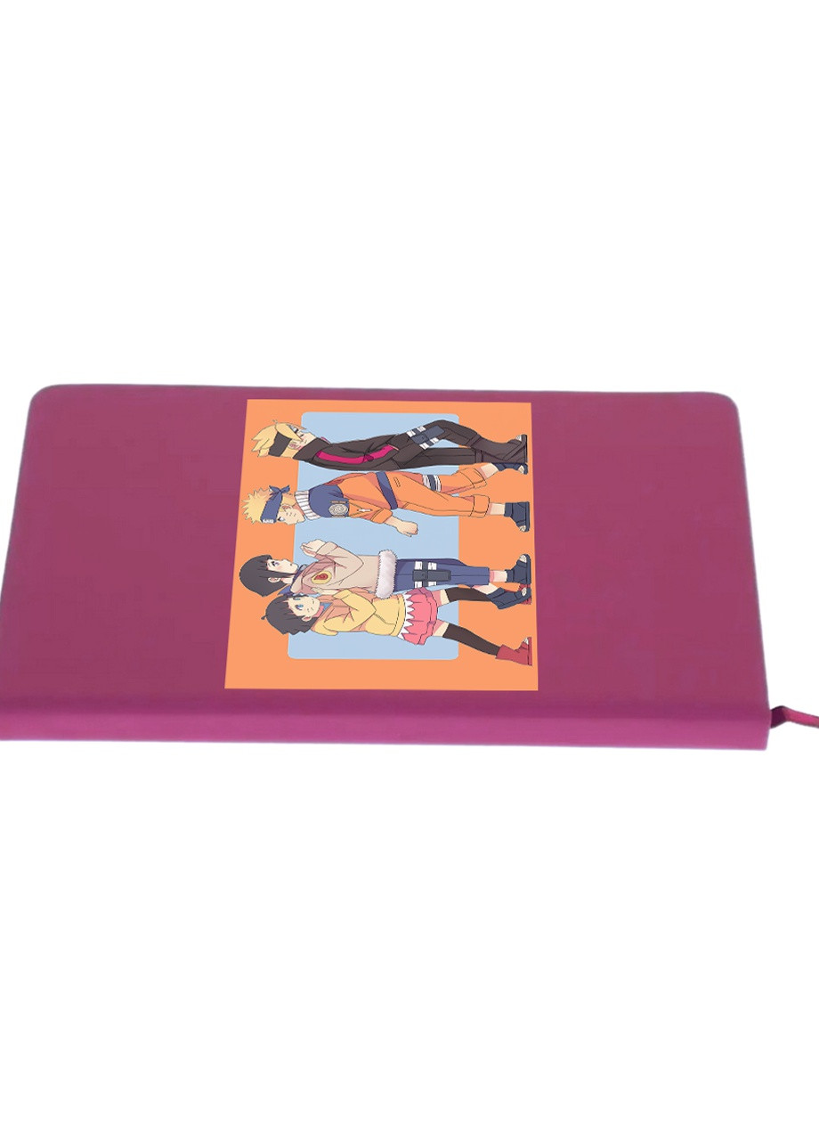 Блокнот А5 Наруто (Naruto) Малиновый (92228-3094-FU) MobiPrint (257321364)