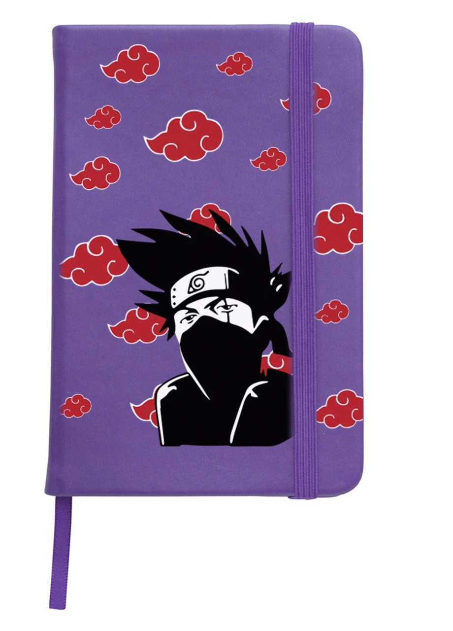 Блокнот А5 Какаши Хатаке Наруто (Hatake Kakashi Naruto) Фиолетовый (92228-3054-PU) MobiPrint (257325503)