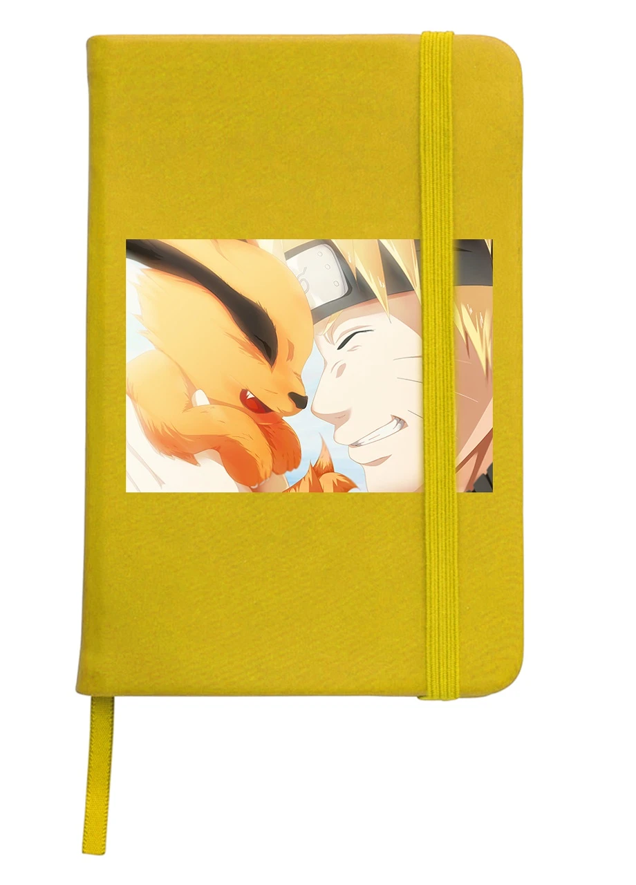 Блокнот А5 Наруто (Naruto) Жовтий (92228-3087-SY) MobiPrint (257322780)