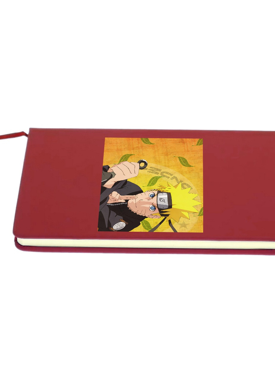 Блокнот А5 Наруто Узумакі (Naruto Uzumaki) Червоний (92228-3092-RD) MobiPrint (257327028)