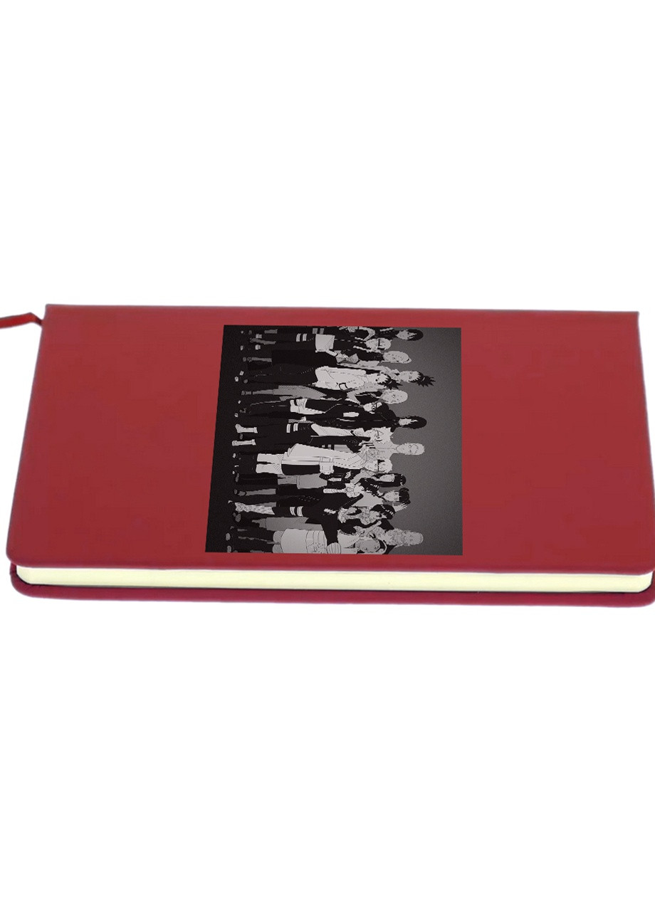 Блокнот А5 Наруто (Naruto) Червоний (92228-3105-RD) MobiPrint (257329024)