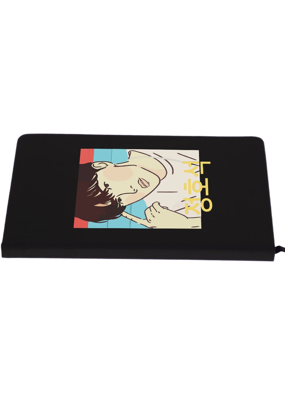 Блокнот А5 Чон Хосок БТС (Jung Ho-seok BTS) Чорний (92228-3258-BK) MobiPrint (257326561)