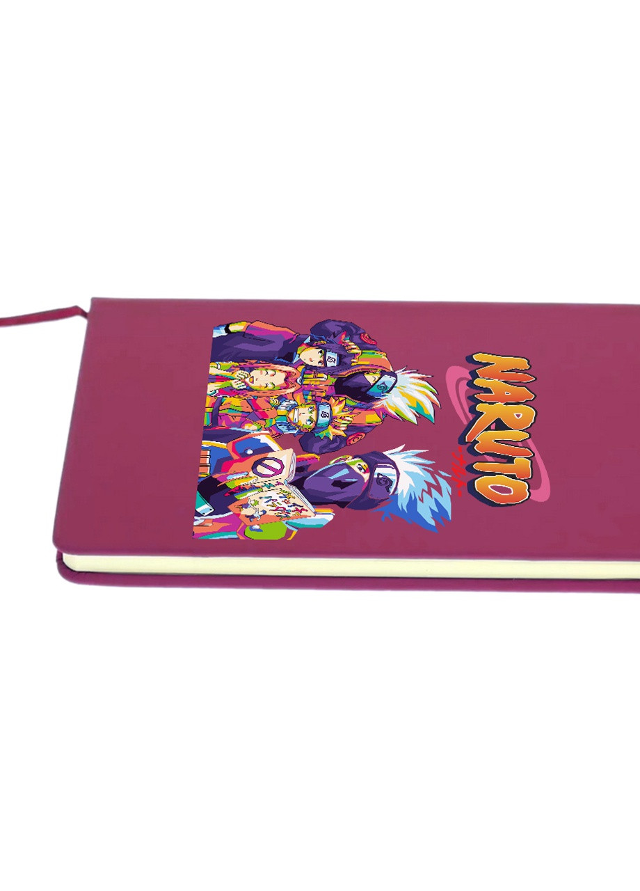 Блокнот А5 Наруто (Naruto) Малиновый (92228-3336-FU) MobiPrint (257326631)