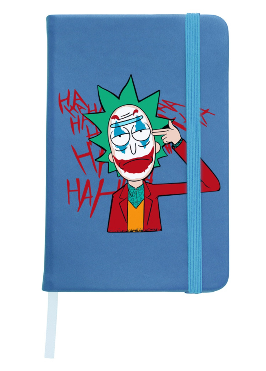 Блокнот А5 Рік Санчез Рік та Морті (Rick Sanchez Rick and Morty) Світло-блакитний (92228-2932-SK) MobiPrint (257323049)