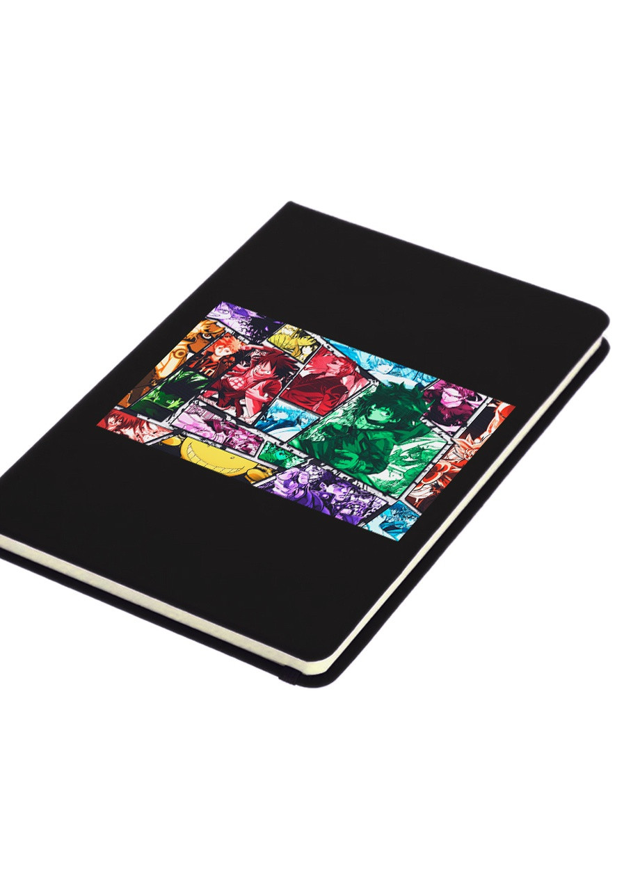 Блокнот А5 Моя геройська академія (My Hero Academia) Чорний (92228-3109-BK) MobiPrint (257325963)