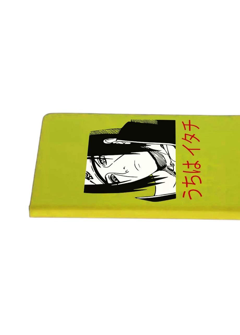 Блокнот А5 Ітачі Учіха (Itachi Uchiha) Салатовий (92228-3343-LM) MobiPrint (257325683)