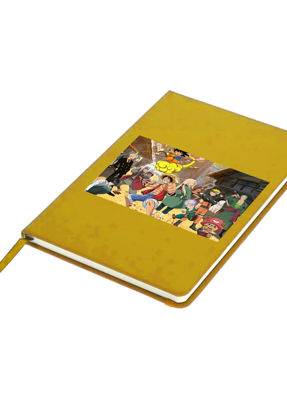 Блокнот А5 Аніме (Anime) Жовтий (92228-3097-SY) MobiPrint (257321801)