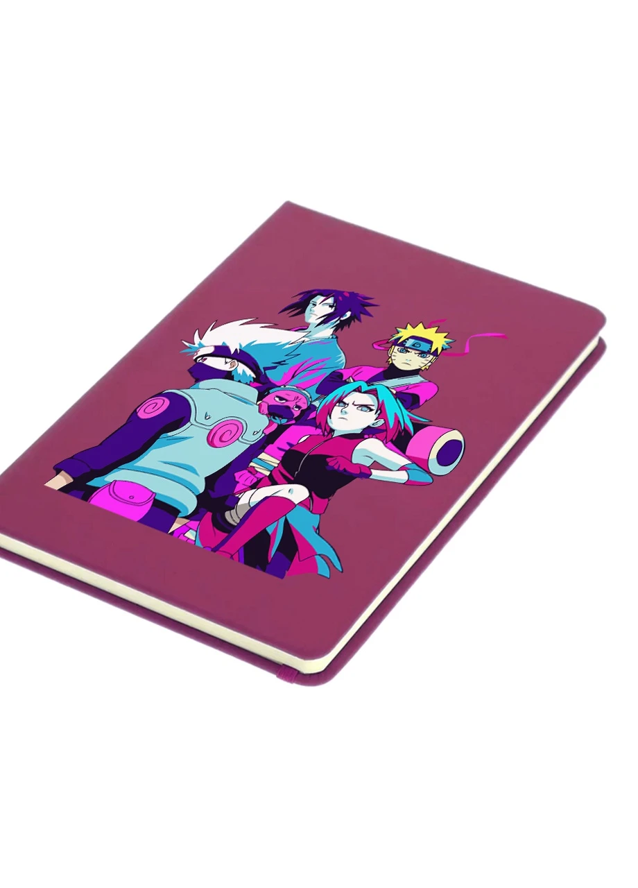 Блокнот А5 Наруто (Naruto) Малиновый (92228-3335-FU) MobiPrint (257328273)