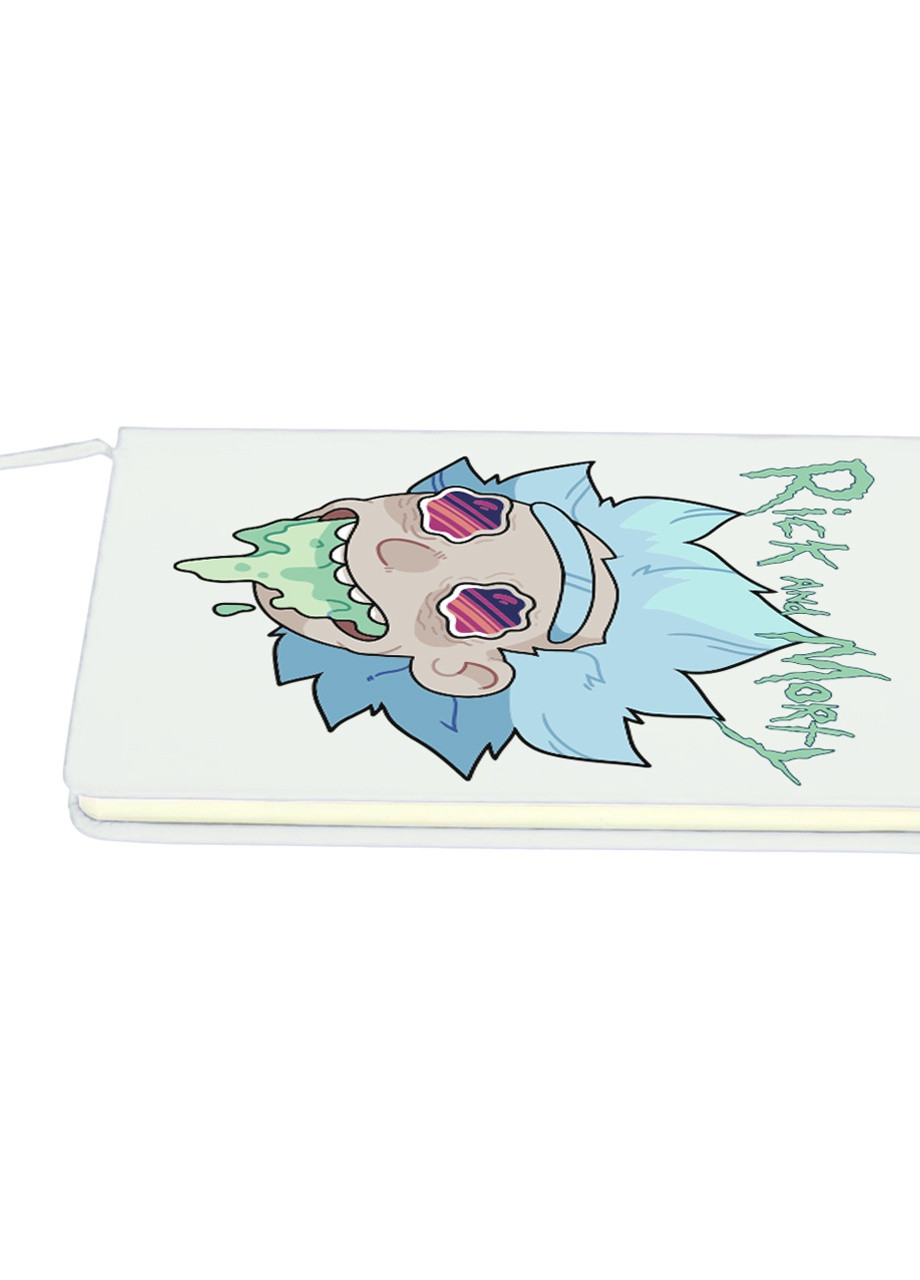 Блокнот А5 Морті Сміт Рік та Морті (Morty Smith Rick and Morty) Білий (92228-2945-WT) MobiPrint (257322677)