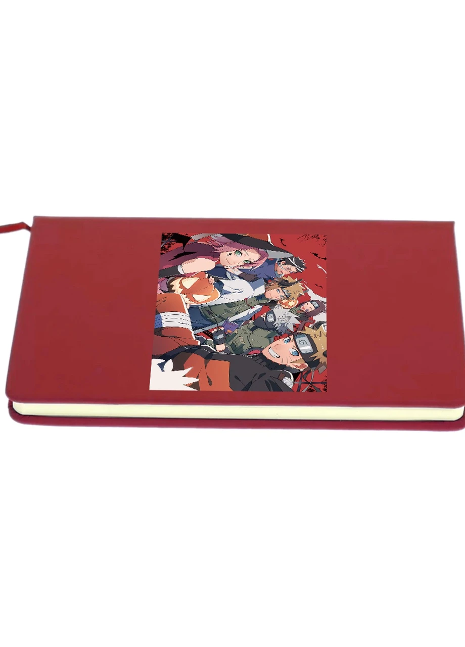 Блокнот А5 Наруто (Naruto) Красный (92228-3102-RD) MobiPrint (257324569)