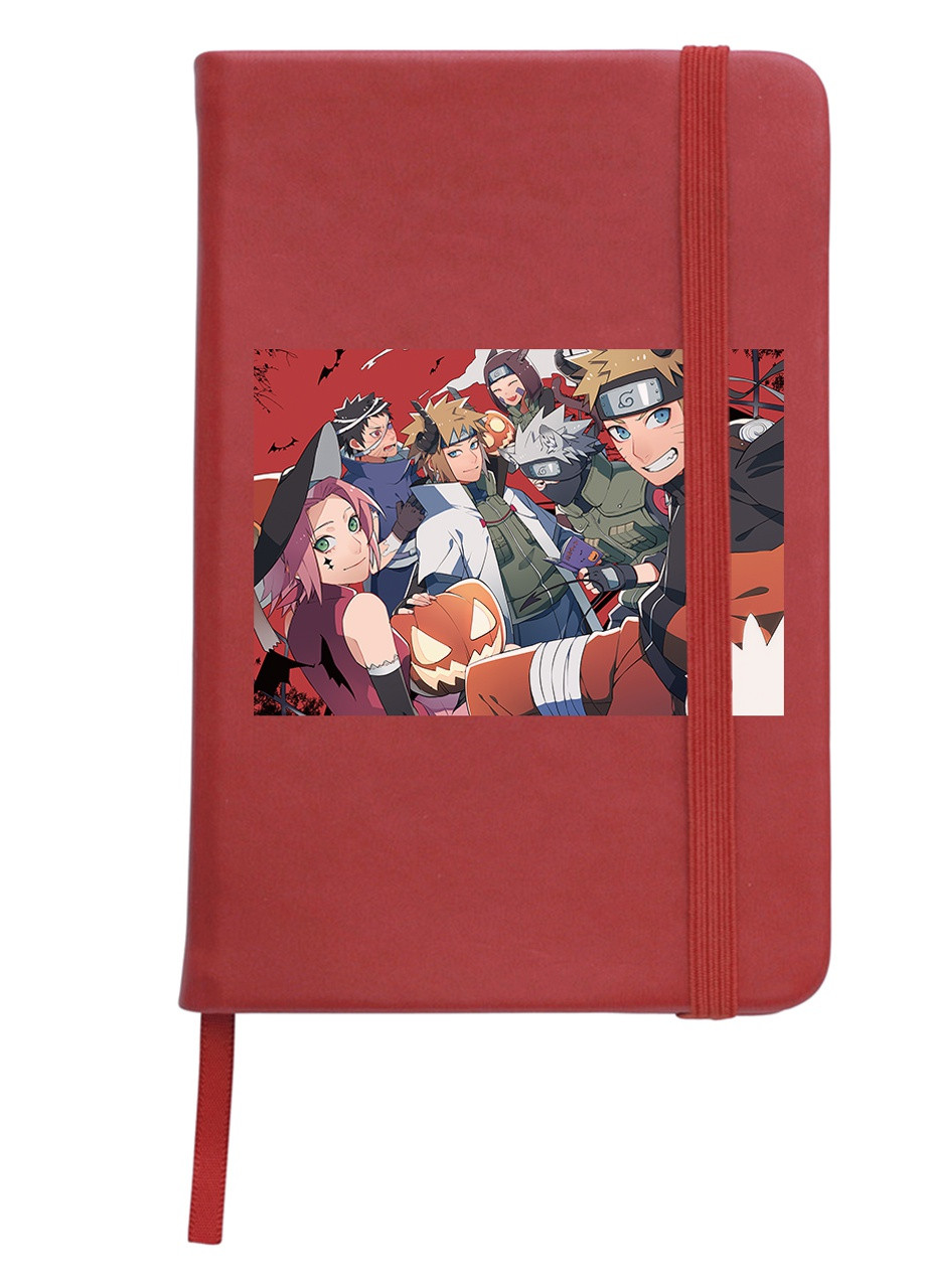 Блокнот А5 Наруто (Naruto) Красный (92228-3102-RD) MobiPrint (257324569)