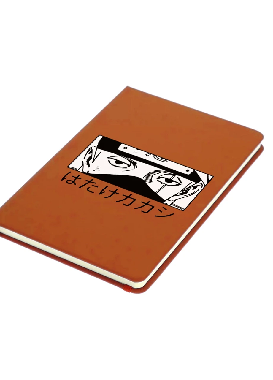 Блокнот А5 Какаши Хатаке Наруто (Hatake Kakashi Naruto) Оранжевый (92228-3339-OG) MobiPrint (257323887)
