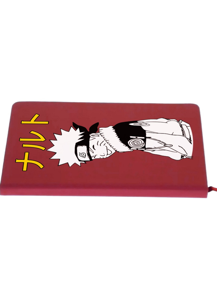 Блокнот А5 Наруто Узумакі (Naruto Uzumaki) Червоний (92228-3048-RD) MobiPrint (257324076)