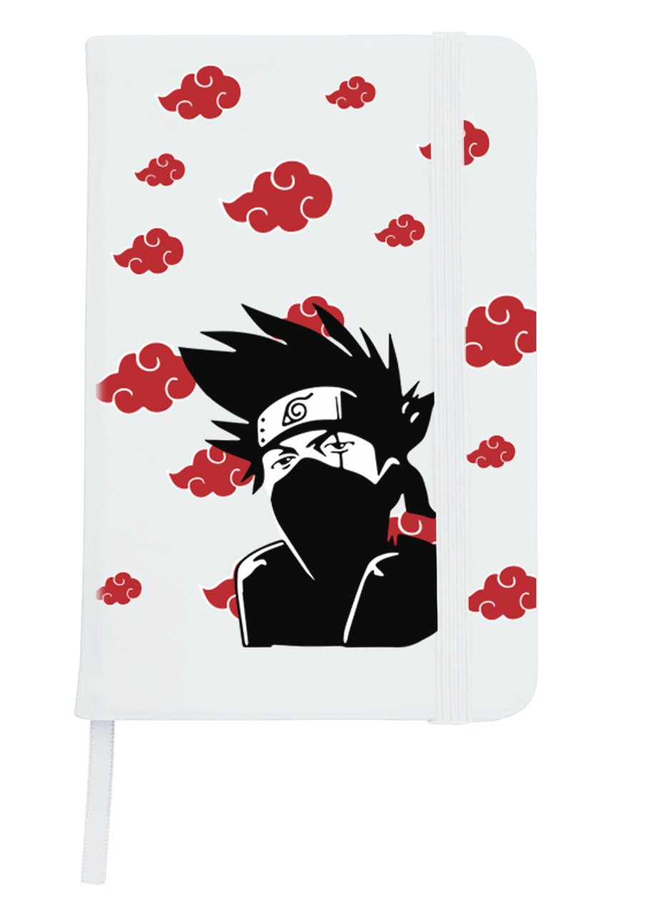 Блокнот А5 Какаши Хатаке Наруто (Hatake Kakashi Naruto) Белый (92228-3054-WT) MobiPrint (257324834)