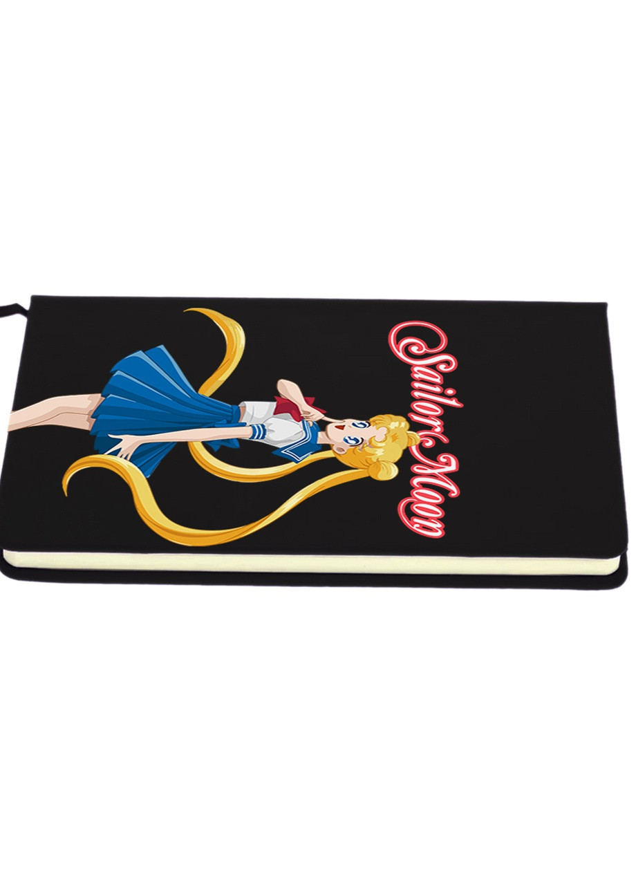 Блокнот А5 Сейлор Мун (Sailor Moon) Чорний (92228-2928-BK) MobiPrint (257325880)
