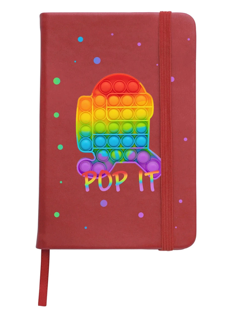 Блокнот А5 Амонг Ас (Among Us) Червоний (92228-3280-RD) MobiPrint (257327821)