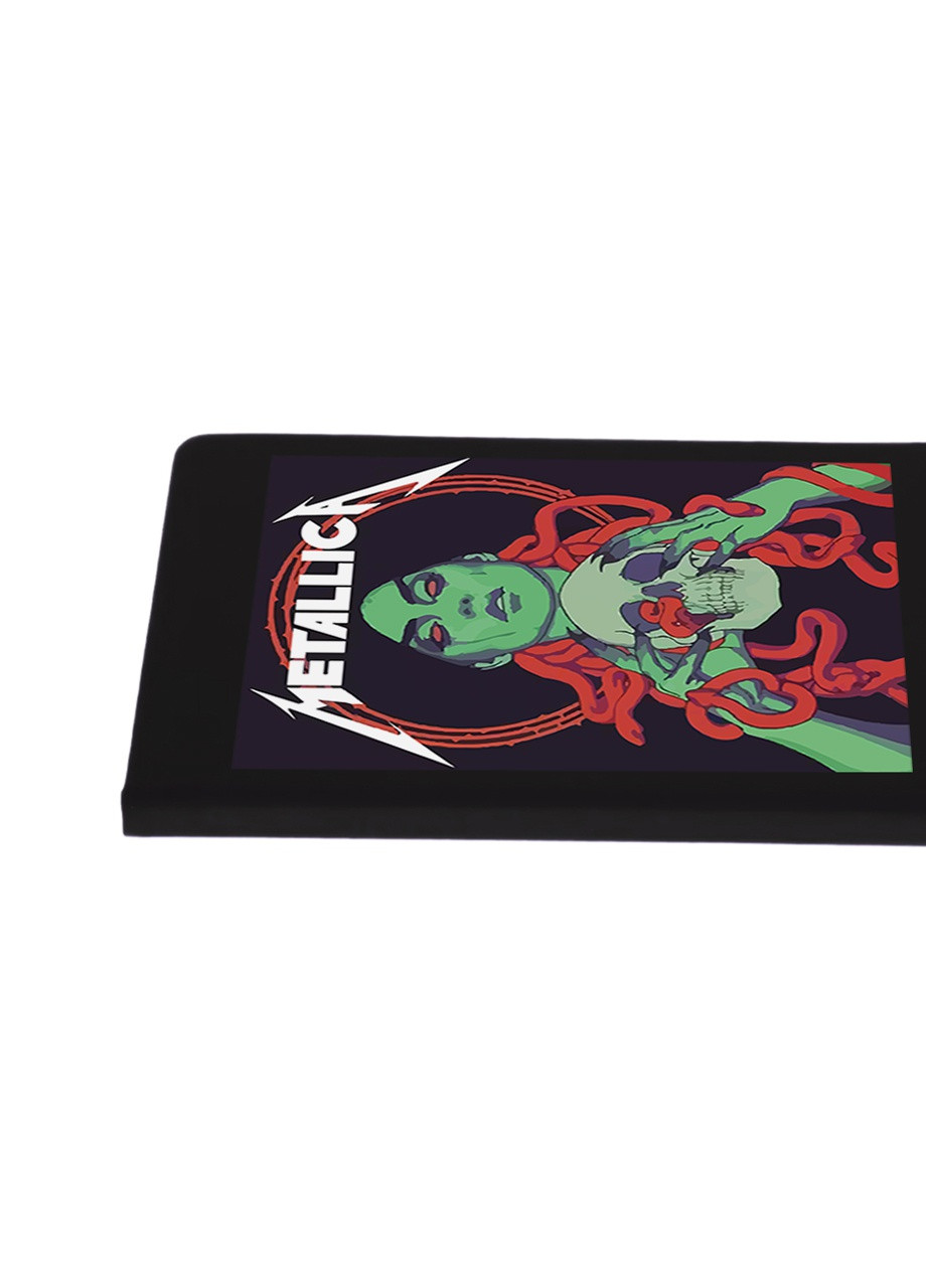 Блокнот А5 Металіка (Metallica) Чорний (92228-2983-BK) MobiPrint (257325921)