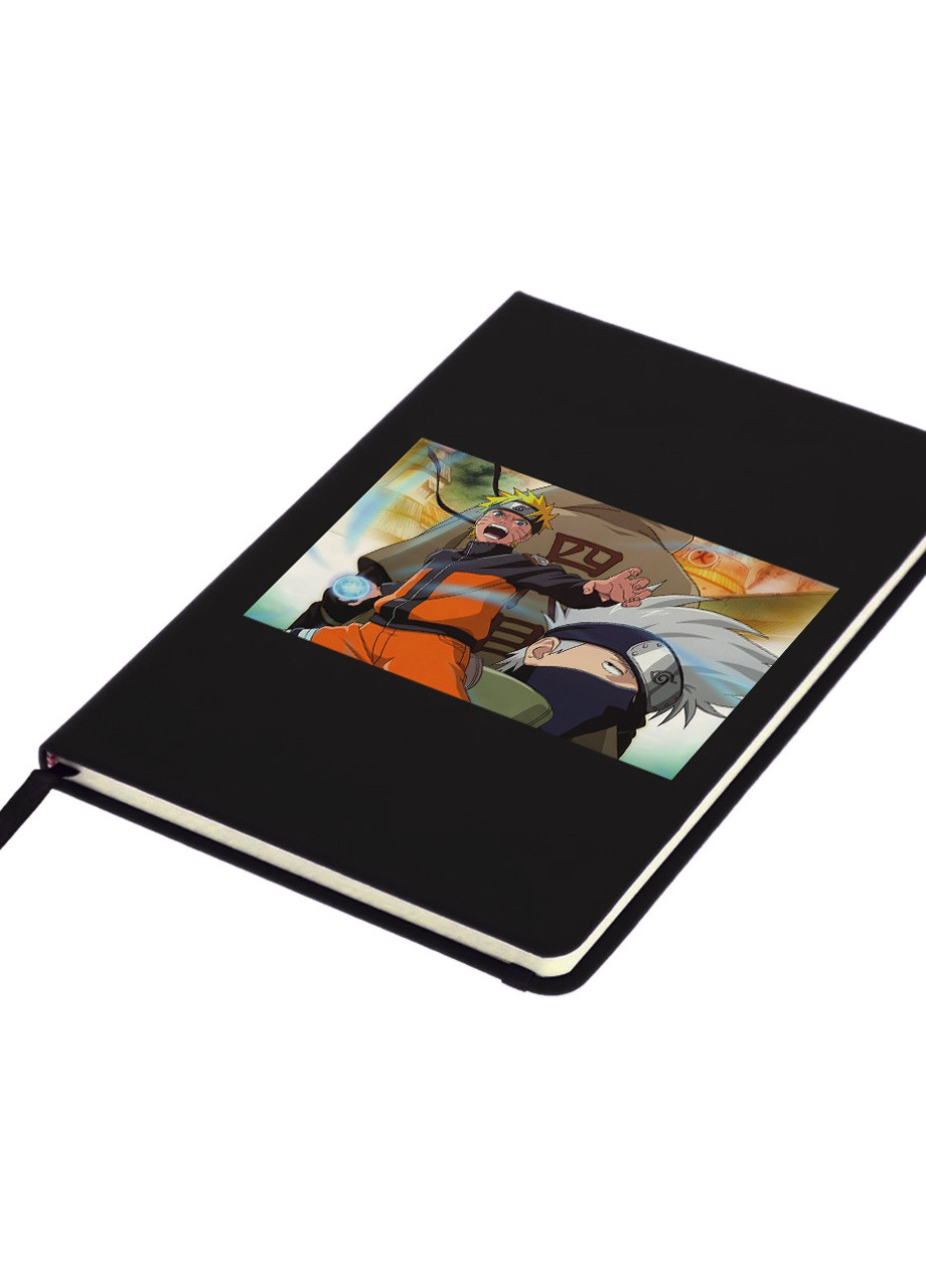 Блокнот А5 Наруто (Naruto) Чорний (92228-3083-BK) MobiPrint (257322443)