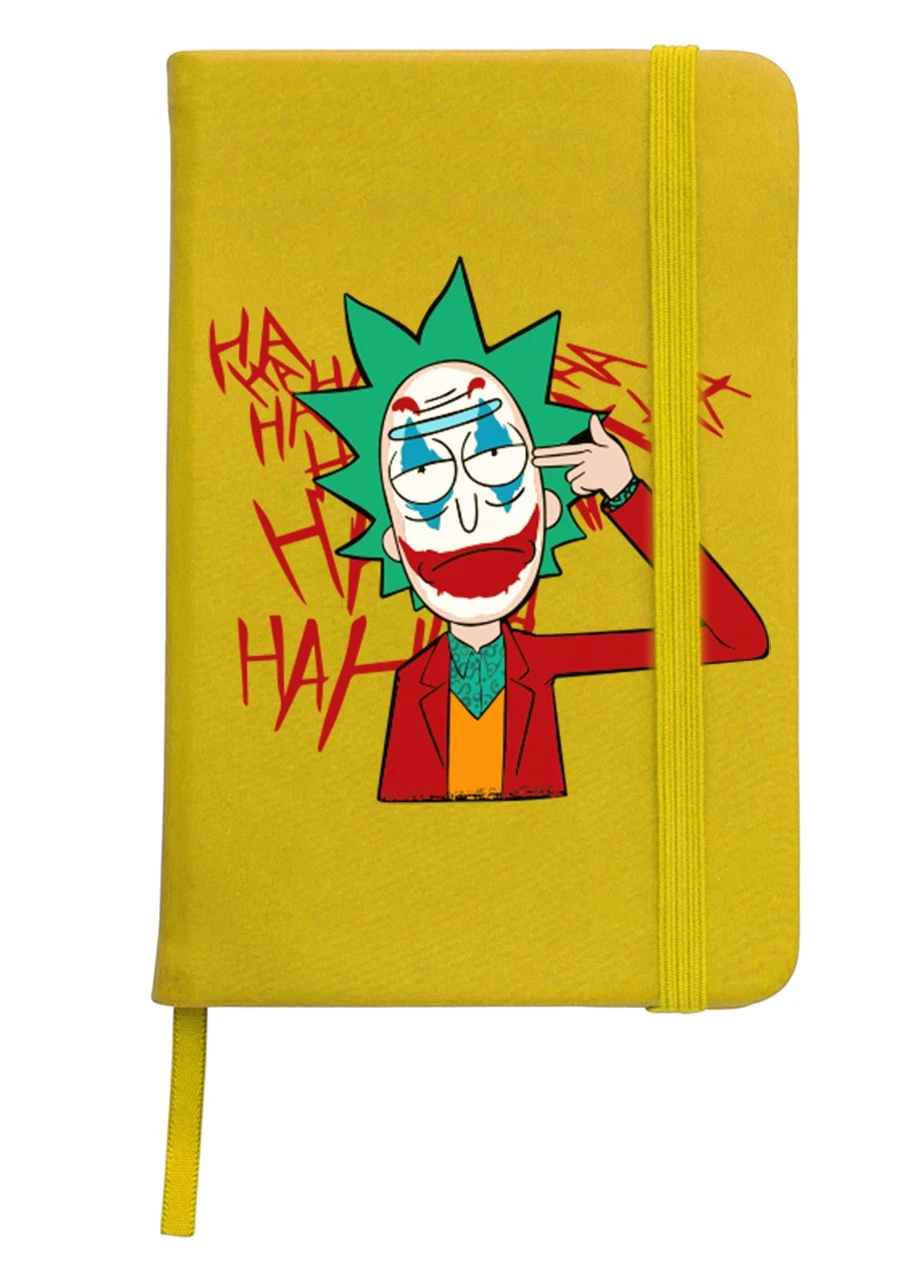 Блокнот А5 Рік Санчез Рік та Морті (Rick Sanchez Rick and Morty) Жовтий (92228-2932-SY) MobiPrint (257324103)