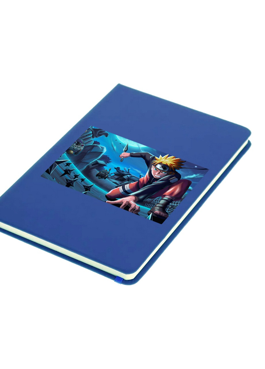 Блокнот А5 Наруто Узумакі (Naruto Uzumaki) Світло-блакитний (92228-3113-SK) MobiPrint (257324582)