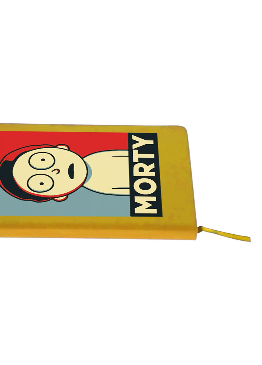 Блокнот А5 Рік Санчез Рік та Морті (Rick Sanchez Rick and Morty) Жовтий (92228-2931-SY) MobiPrint (257324899)