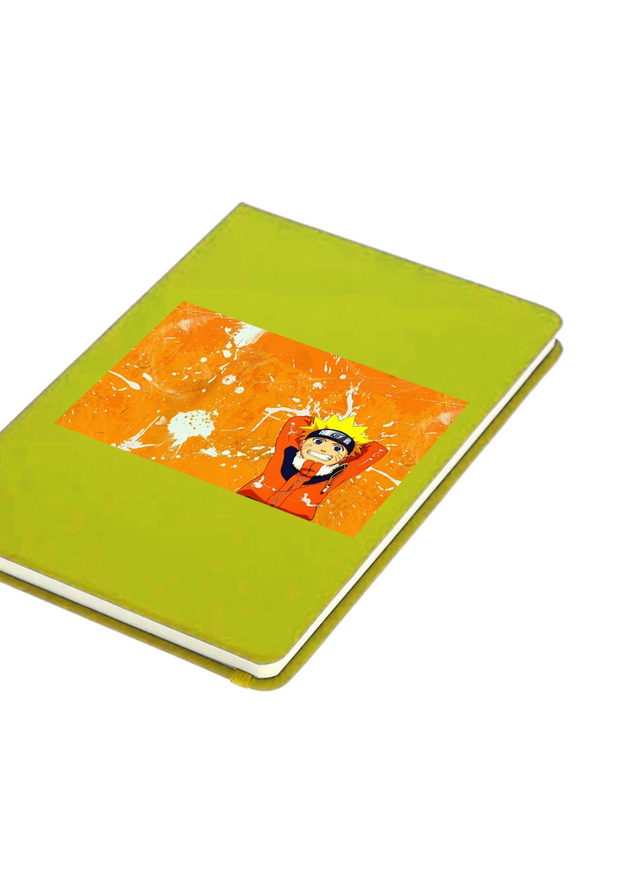 Блокнот А5 Наруто Узумаки (Naruto Uzumaki) Салатовый (92228-3114-LM) MobiPrint (257326815)