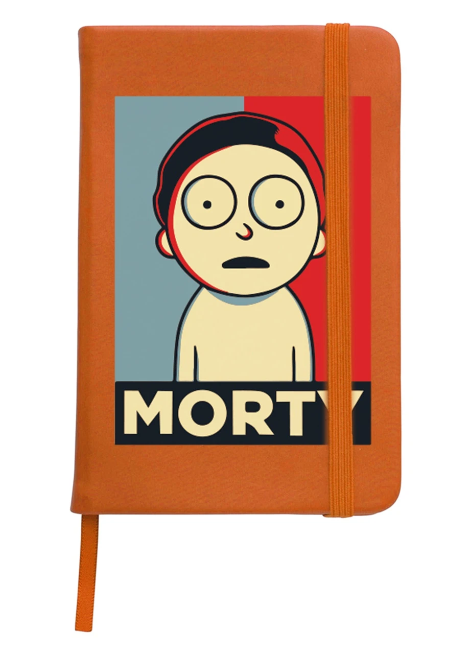 Блокнот А5 Рик Санчез Рик и Морти (Rick Sanchez Rick and Morty) Оранжевый (92228-2931-OG) MobiPrint (257326065)