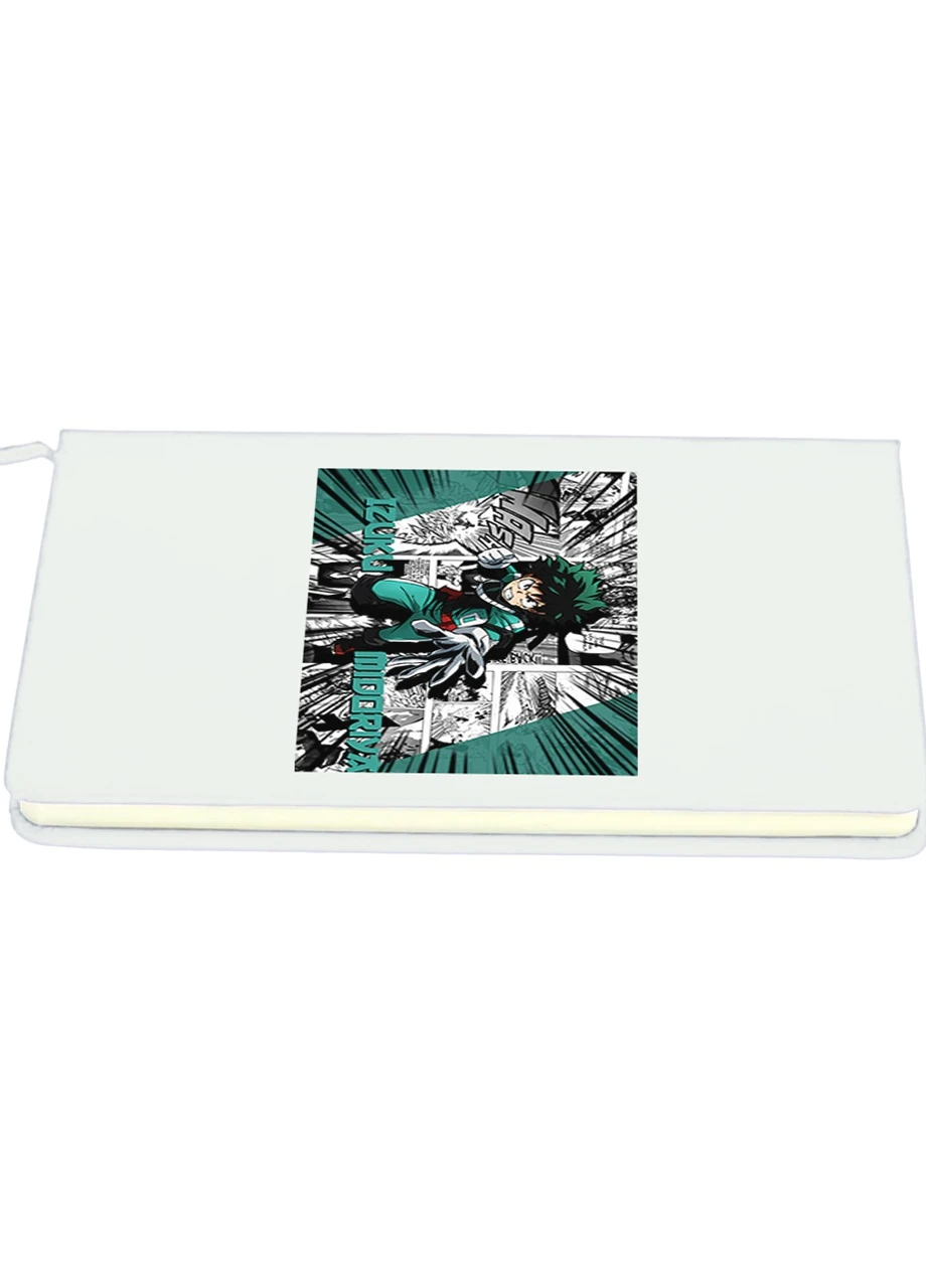 Блокнот А5 Мідорія, Моя геройська академія (Midoriya Izuku, My Hero Academia) Білий (92228-3073-WT) MobiPrint (257329191)
