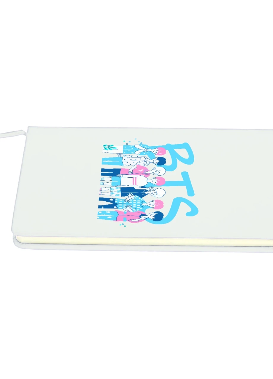 Блокнот А5 БТС (BTS) Білий (92228-3265-WT) MobiPrint (257325781)