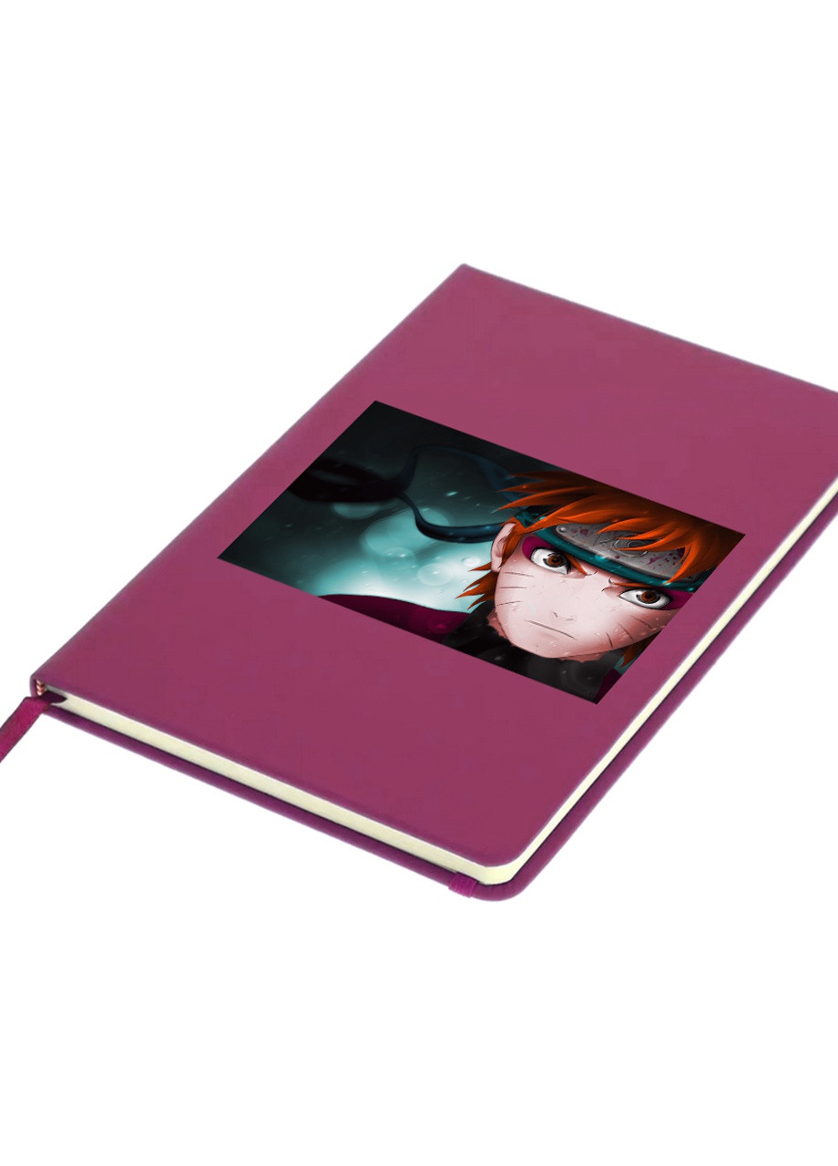 Блокнот А5 Наруто Узумаки (Naruto Uzumaki) Малиновый (92228-3085-FU) MobiPrint (257322179)
