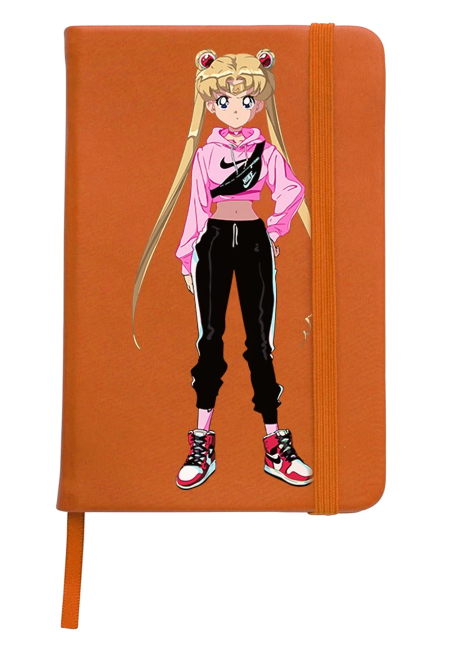Блокнот А5 Сейлор Мун (Sailor Moon) Помаранчевий (92228-2927-OG) MobiPrint (257322051)