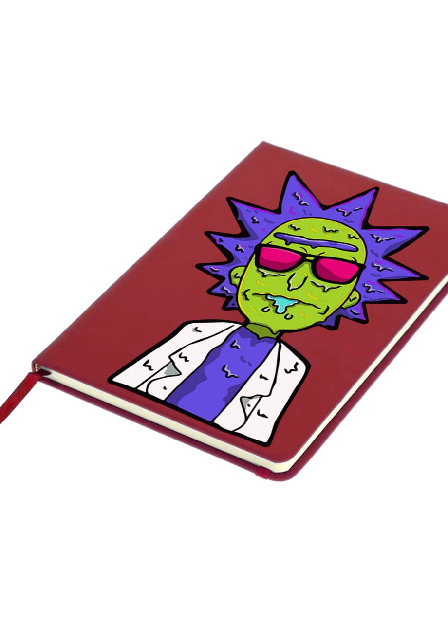 Блокнот А5 Рік Санчез та Морті Сміт Рік та Морті (Rick and Morty) Червоний (92228-2934-RD) MobiPrint (257328794)