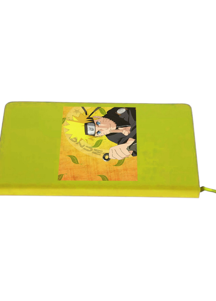 Блокнот А5 Наруто Узумаки (Naruto Uzumaki) Салатовый (92228-3092-LM) MobiPrint (257325617)