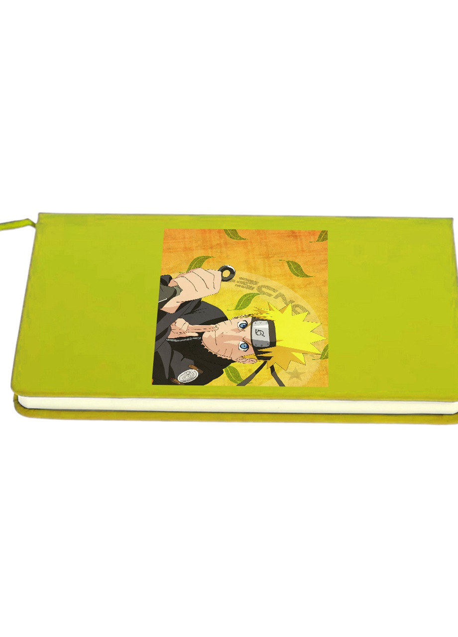 Блокнот А5 Наруто Узумаки (Naruto Uzumaki) Салатовый (92228-3092-LM) MobiPrint (257325617)