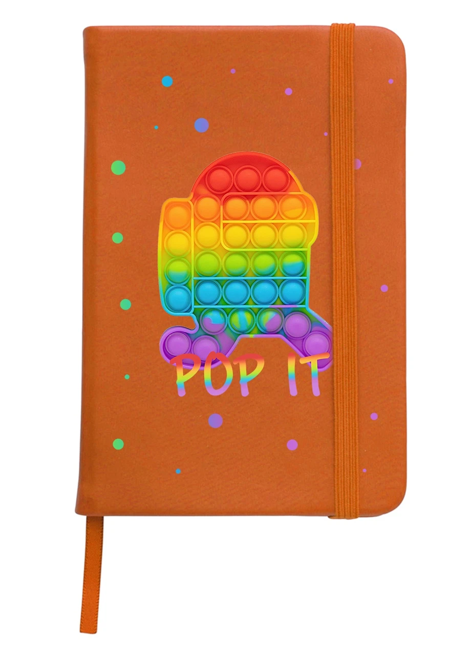 Блокнот А5 Амонг Ас (Among Us) Помаранчевий (92228-3280-OG) MobiPrint (257325747)