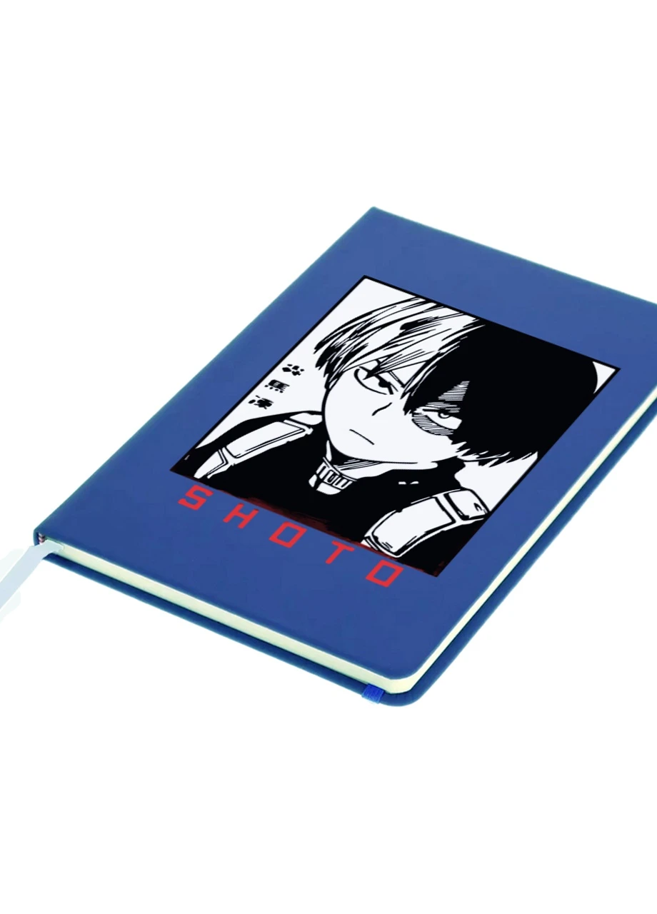 Блокнот А5 Шото Моя геройская академия ( Shoto My Hero Academia) Светло-голубой (92228-3051-SK) MobiPrint (257326394)