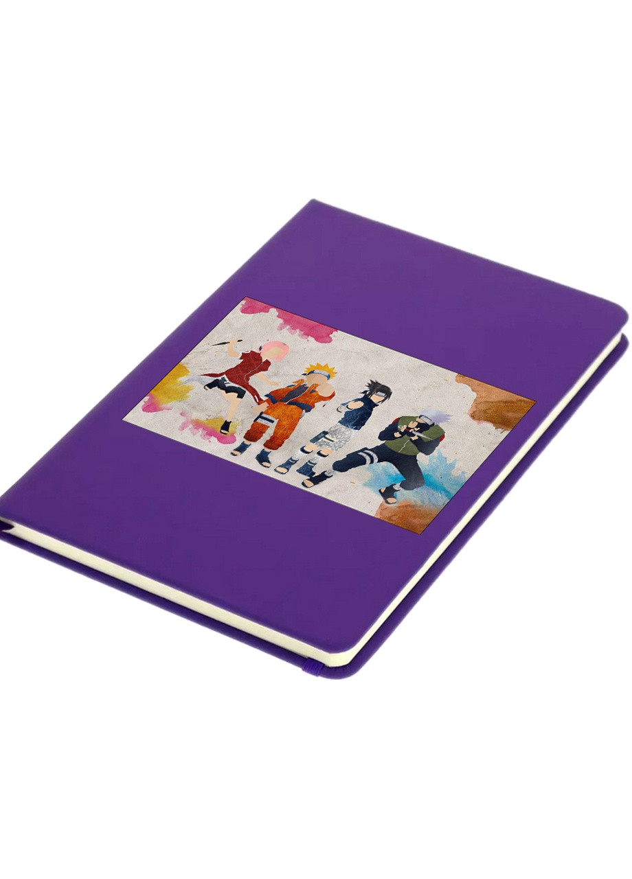 Блокнот А5 Наруто (Naruto) Фиолетовый (92228-3079-PU) MobiPrint (257328037)