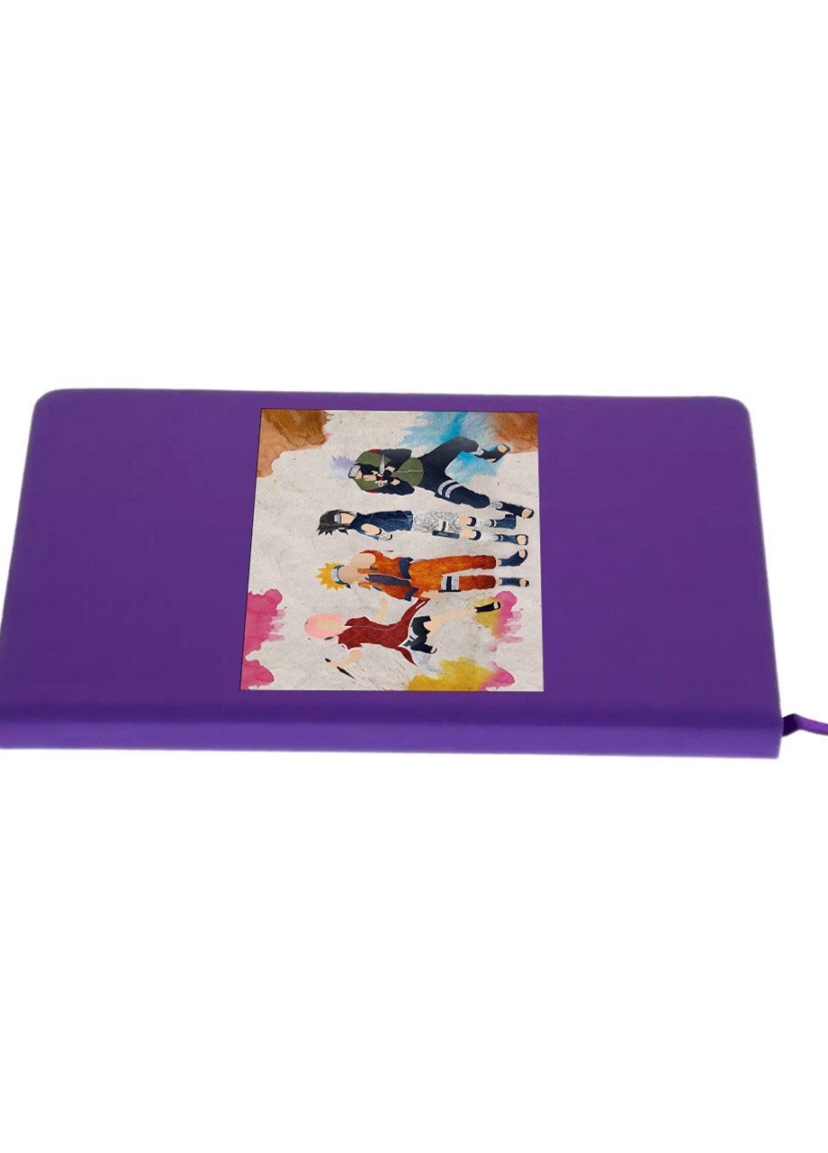 Блокнот А5 Наруто (Naruto) Фиолетовый (92228-3079-PU) MobiPrint (257328037)