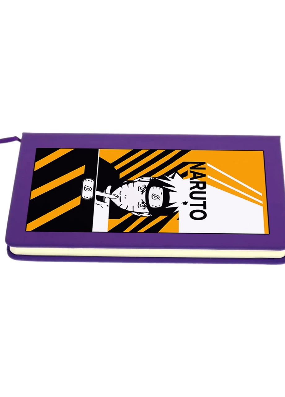 Блокнот А5 Наруто Узумакі (Naruto Uzumaki) Фіолетовий (92228-3041-PU) MobiPrint (257323085)
