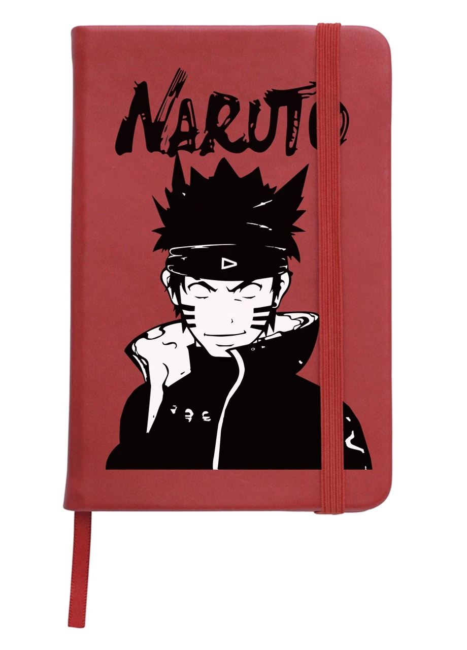 Блокнот А5 Наруто (Naruto) Червоний (92228-3338-RD) MobiPrint (257327445)