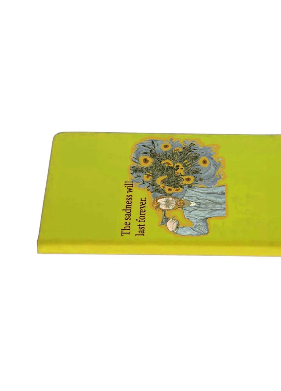 Блокнот А5 Вінсент Ван Гог (Vincent van Gogh) Салатовий (92228-2955-LM) MobiPrint (257327738)