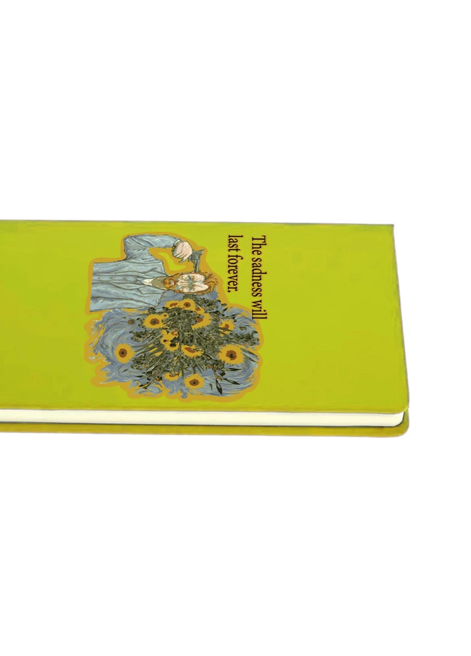 Блокнот А5 Вінсент Ван Гог (Vincent van Gogh) Салатовий (92228-2955-LM) MobiPrint (257327738)