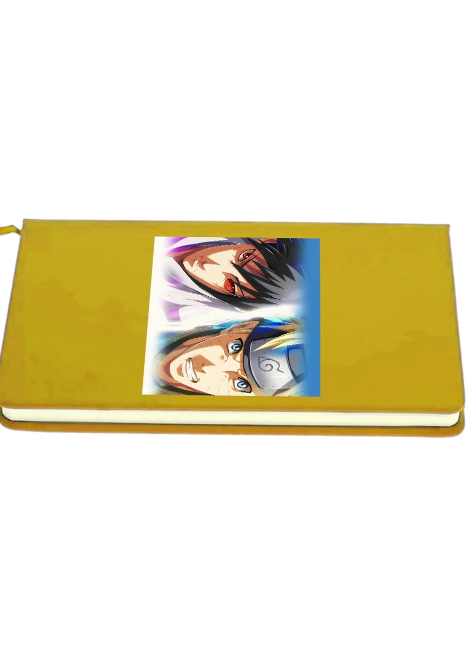 Блокнот А5 Наруто (Naruto) Жовтий (92228-3086-SY) MobiPrint (257323445)