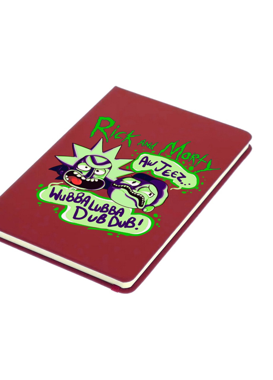 Блокнот А5 Рік Санчез Рік та Морті (Rick Sanchez Rick and Morty) Червоний (92228-2937-RD) MobiPrint (257327717)
